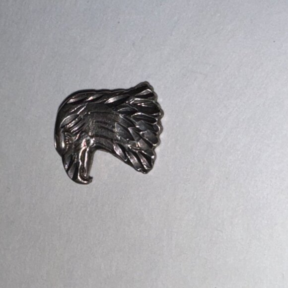Sterling Silver Eagle Head Pendant - Picture 5 of 16